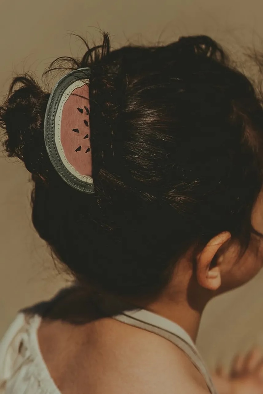 Donsje  Dětská sponka  Nanoe Fruit Hairclip Watermelon