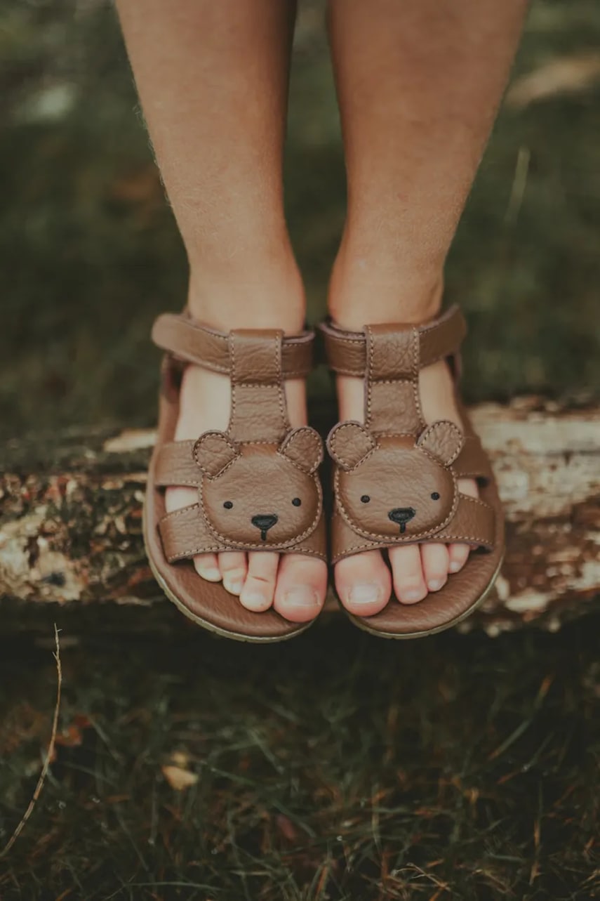 Donsje  Dětské kožené sandály  Dhalo Sandals Bear