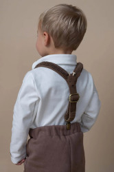 Donsje  Dětské šle  Tjebbe Suspenders Stag