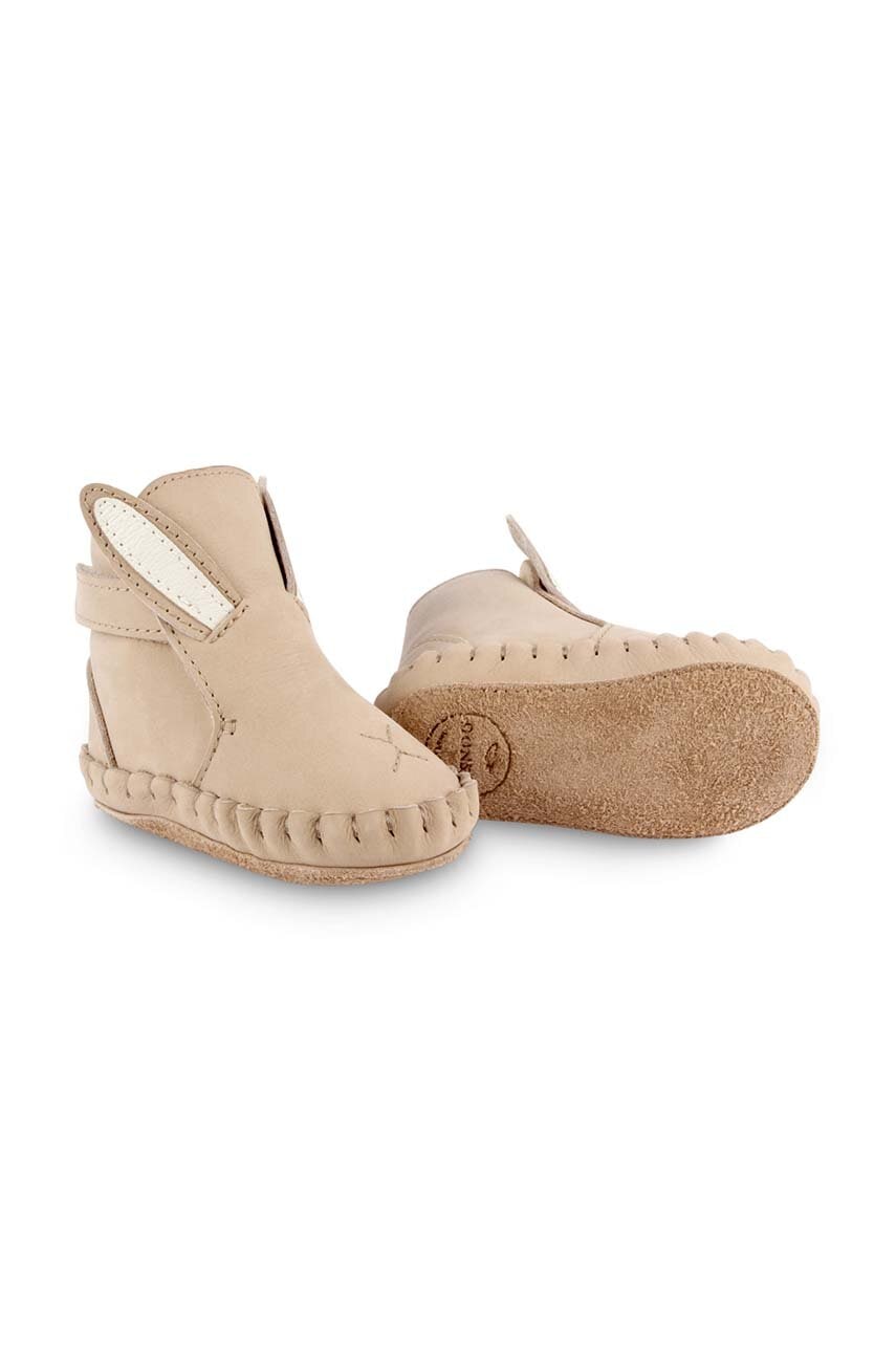 Donsje  Kojenecké kožené boty  Kapi Classic Booties Bunny