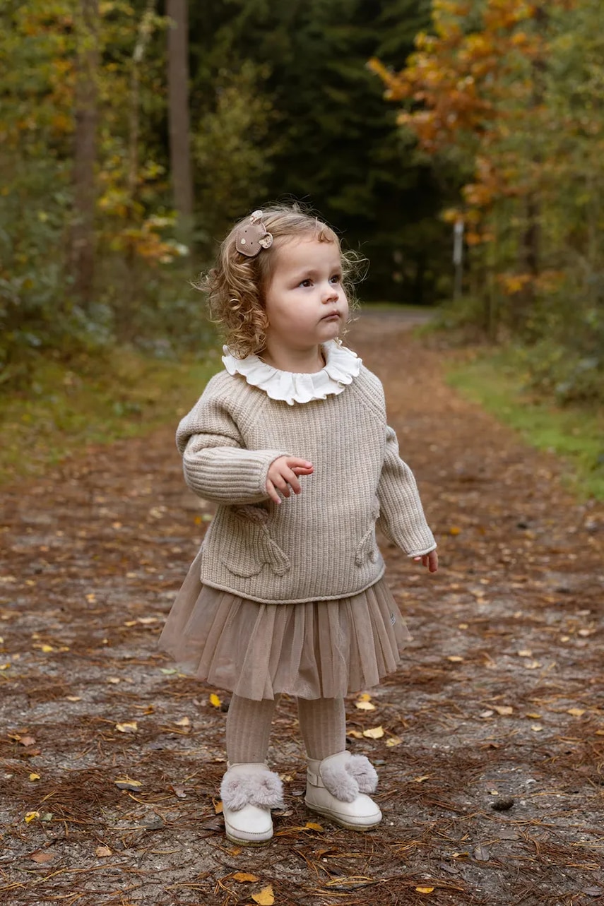 Donsje  svetr dětský vlněný Pawien Merino Wool Sweater