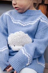 Donsje  svetr kojenecký z merino vlny Selwyn Merino Wool Sweater Lammy