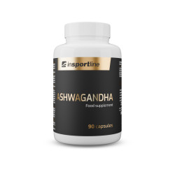 Doplněk stravy inSPORTline Ashwaganda, 90 kapslí