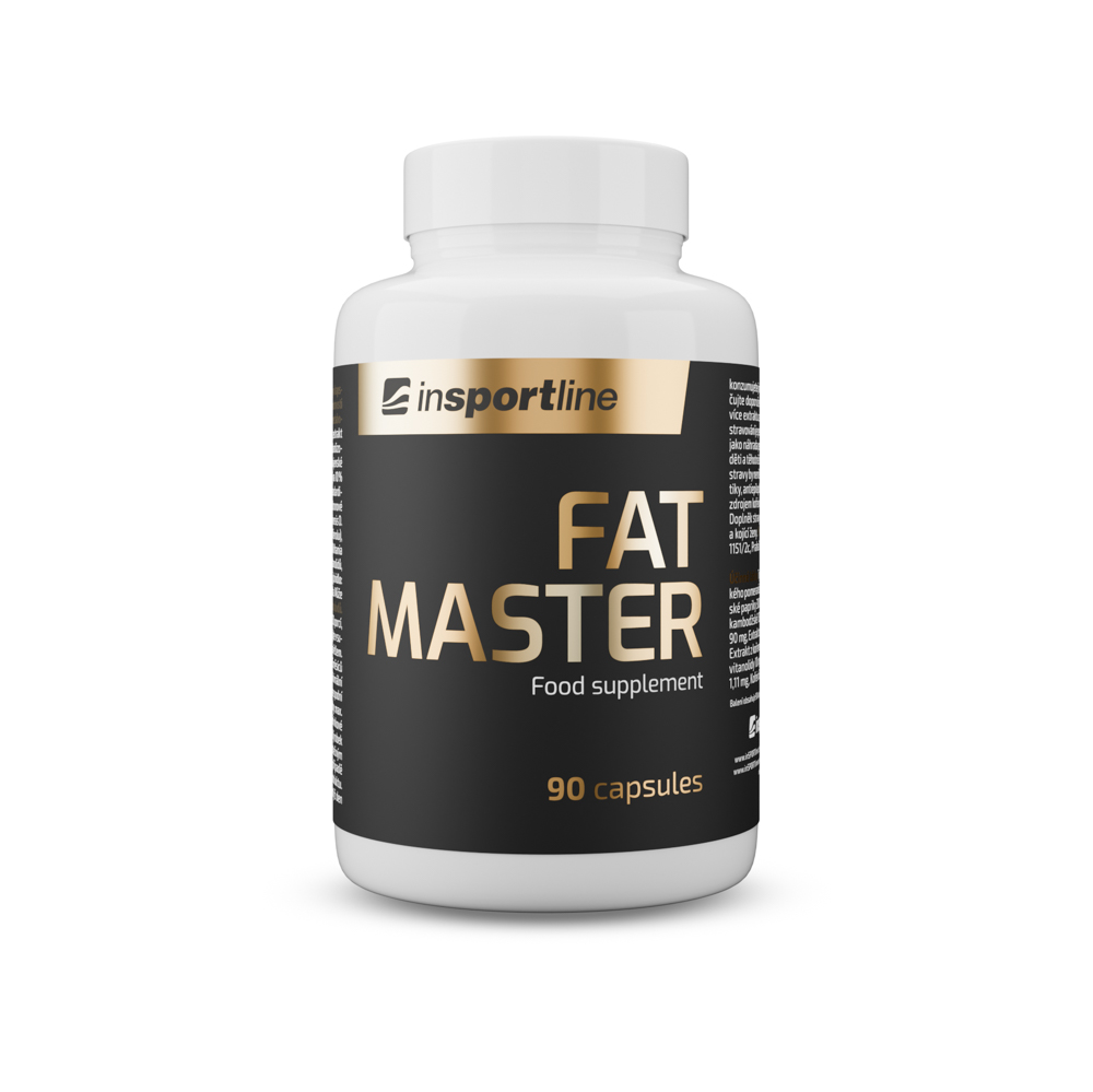 Doplněk stravy inSPORTline Fat Master, 90 kapslí