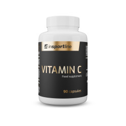 Doplněk stravy inSPORTline Vitamin C, 90 kapslí