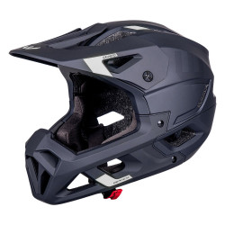 Downhill přilba W-TEC Calheto Black Silver M (54-58)