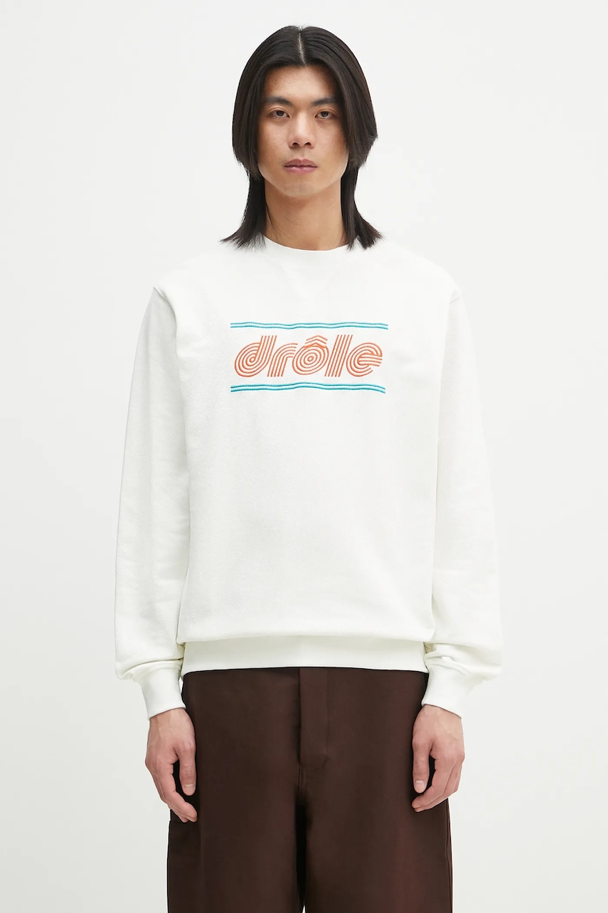 Drôle de Monsieur  Bavlněná mikina  Le Sweatshirt Pique Tennis