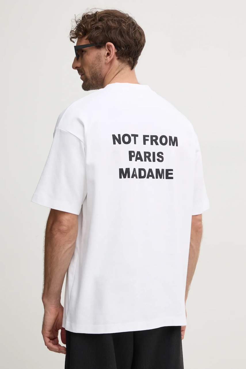 Drôle de Monsieur  Bavlněné tričko  Le T-Shirt Slogan