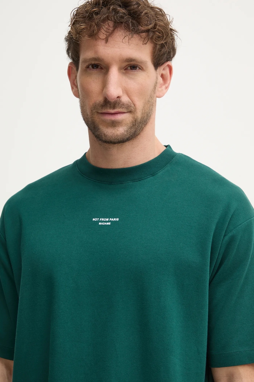 Drôle de Monsieur  Bavlněné tričko  Le T-Shirt Slogan Classique