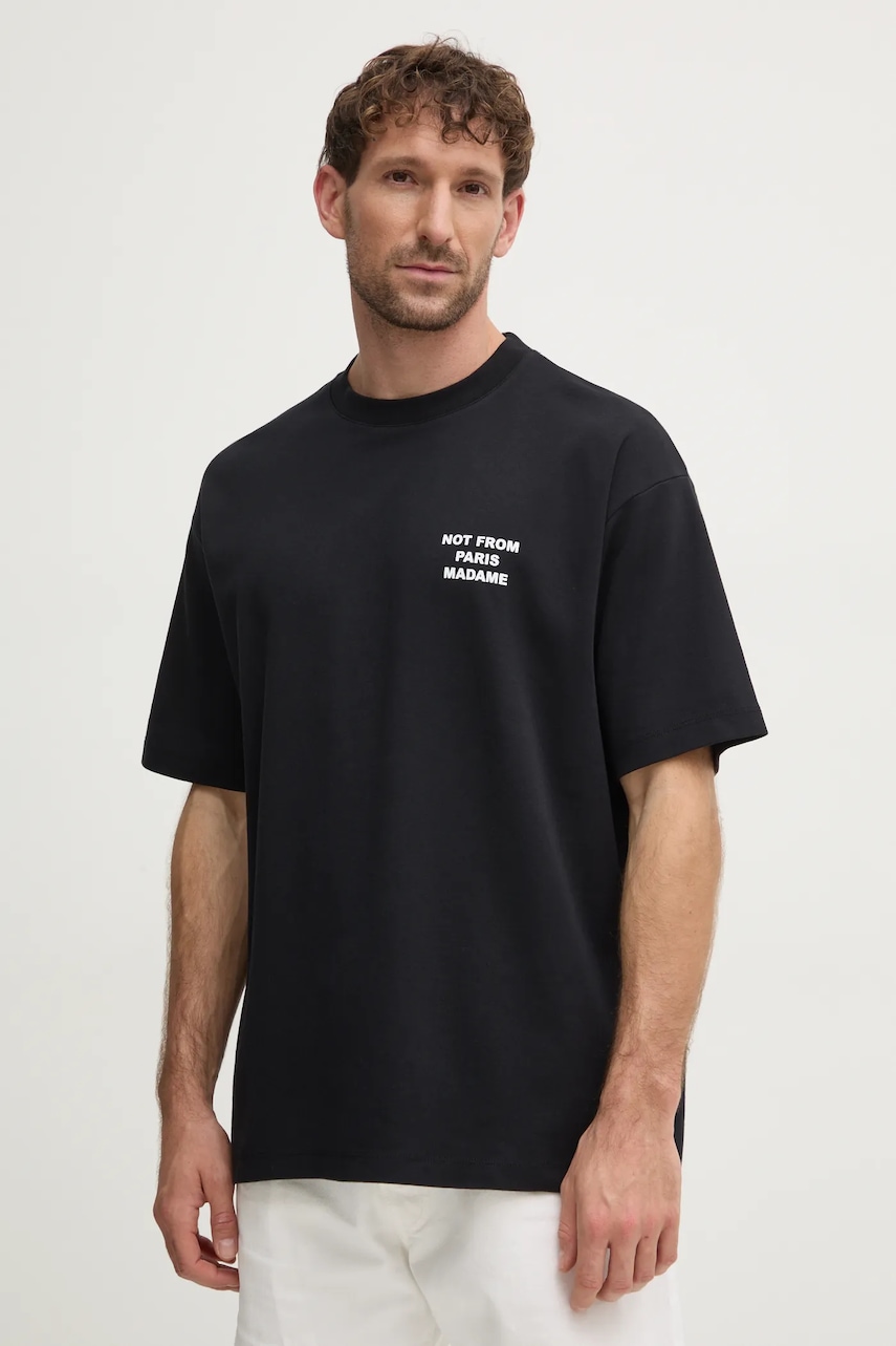 Drôle de Monsieur  Bavlněné tričko  Le T-Shirt Slogan
