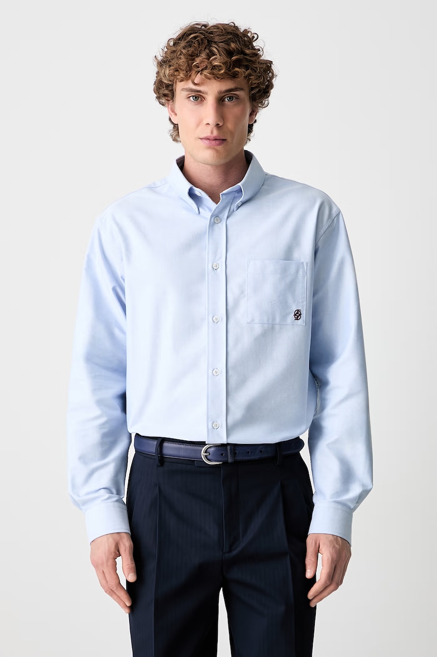 Drôle de Monsieur  košile pánská bavlněná La Chemise Oxford