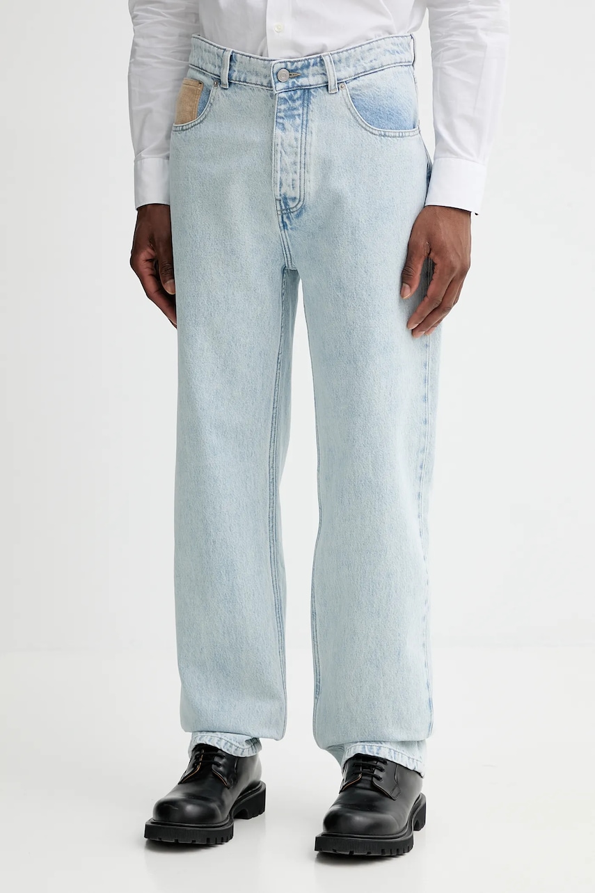 Drôle de Monsieur  relaxed fit džíny pánské Le Jean DElavE