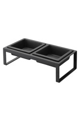 Dvojitá miska pro domácího mazlíčka Yamazaki Tower 300 ml