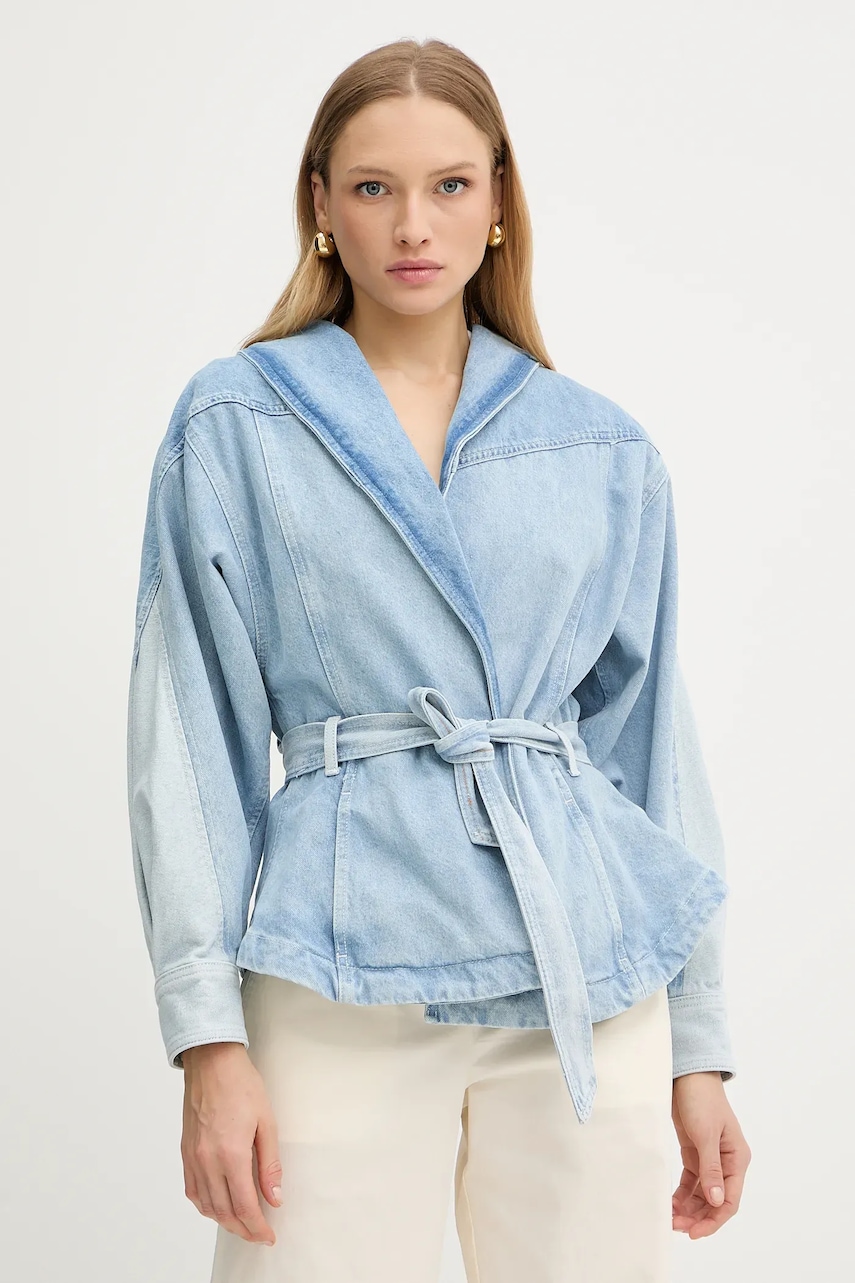 Džínová bunda BOSS Orange C_DNM JACKET PANELED