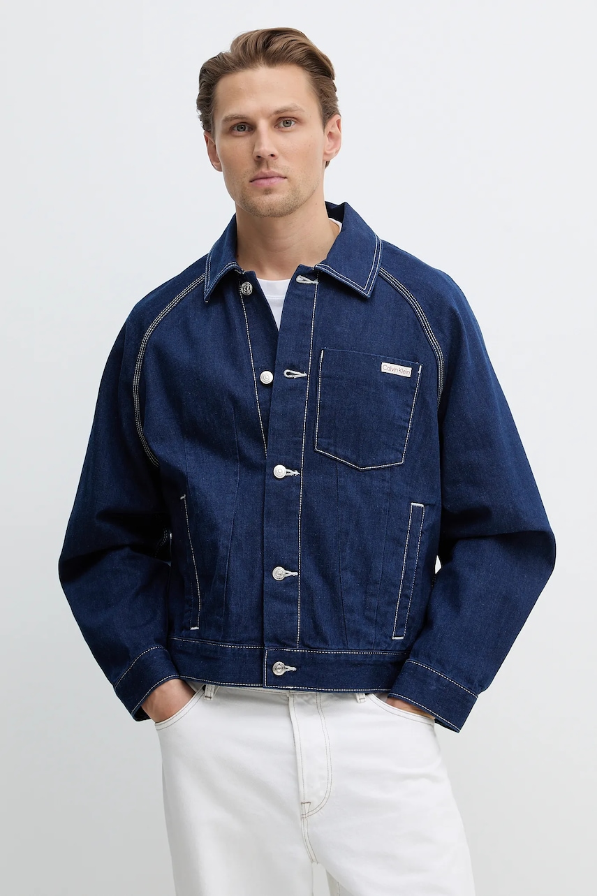 Džínová bunda Calvin Klein Jeans