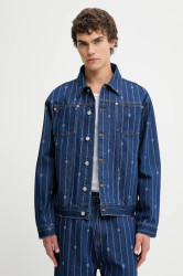 Džínová bunda Drôle de Monsieur La veste Denim Monogramme