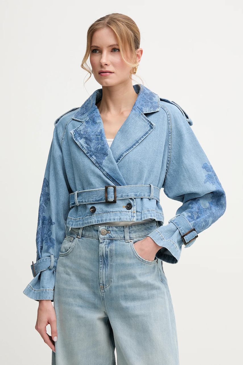 Džínová bunda Ermanno Firenze