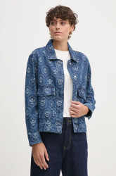 Džínová bunda Pepe Jeans LOA JACQUARD