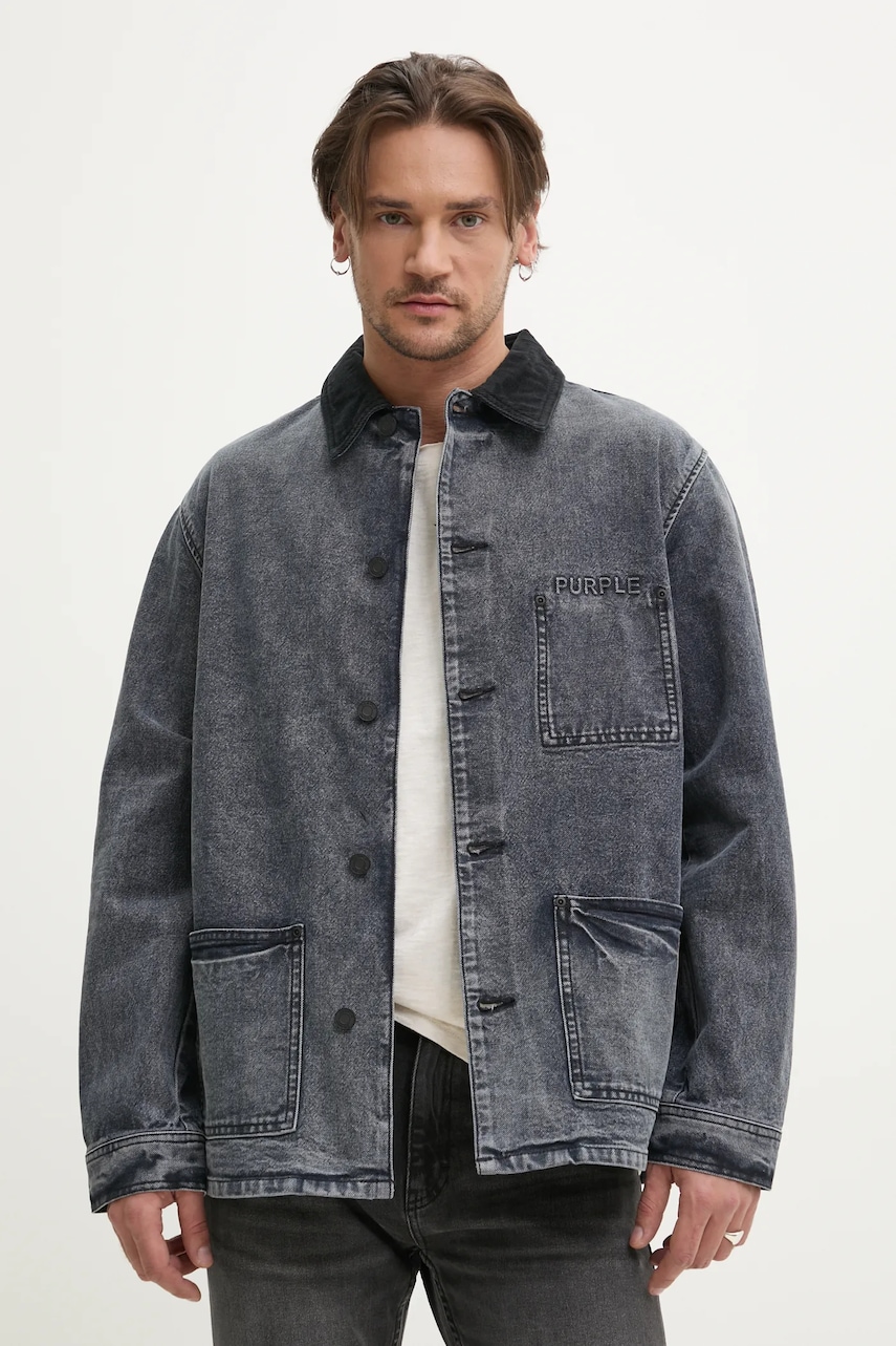 Džínová bunda PURPLE BRAND WORKWEAR ROYALTIES CANVAS