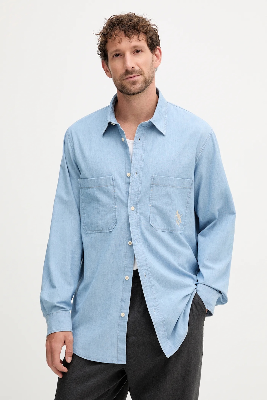 Džínová košile Armani Exchange