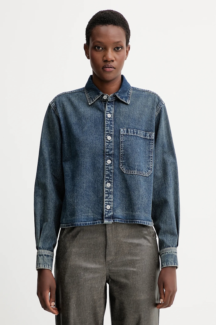 Džínová košile G-Star Boxy Relaxed 1-pkt