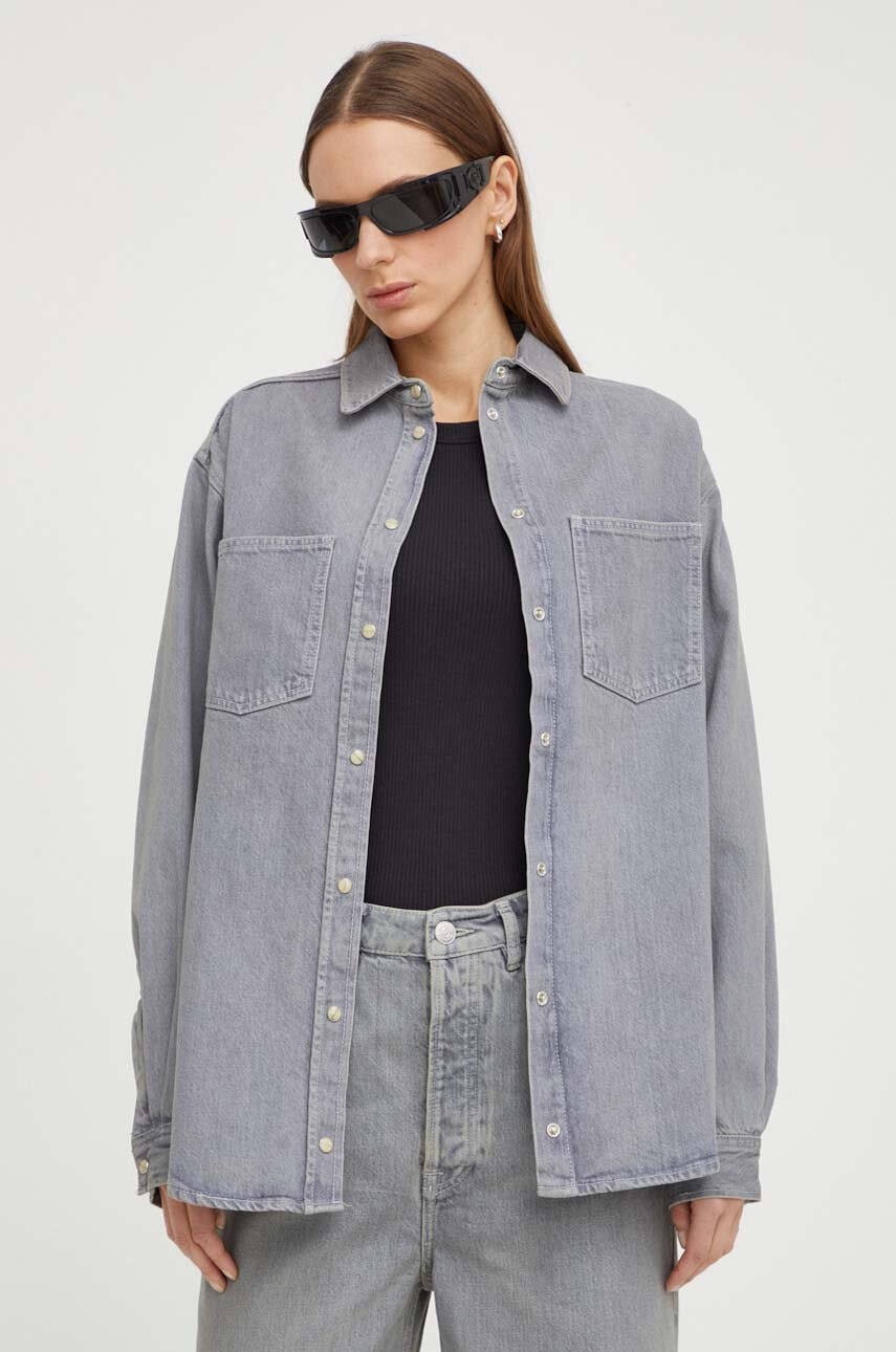 Džínová košile Samsoe Samsoe ELEANOR