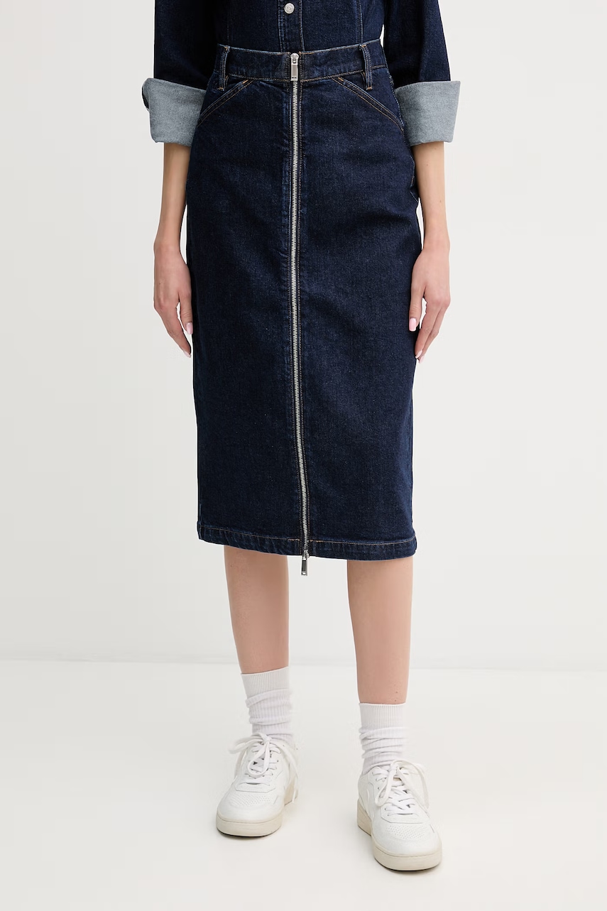 Džínová sukně Calvin Klein Jeans