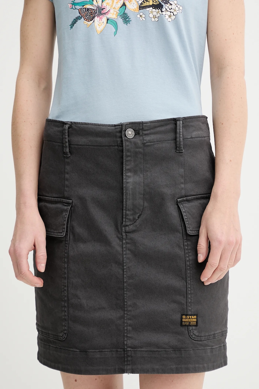 Džínová sukně G-Star Cargo short