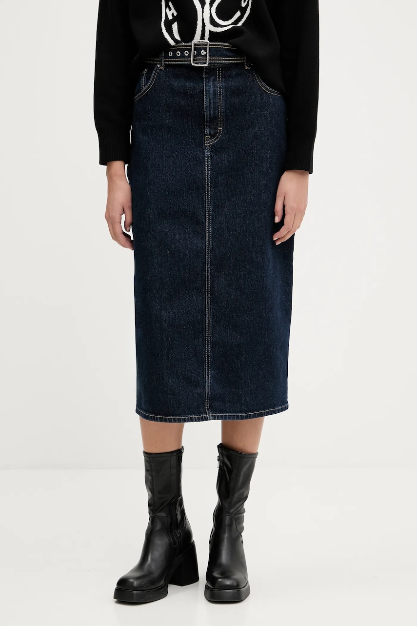 Džínová sukně HUGO Gatje_2