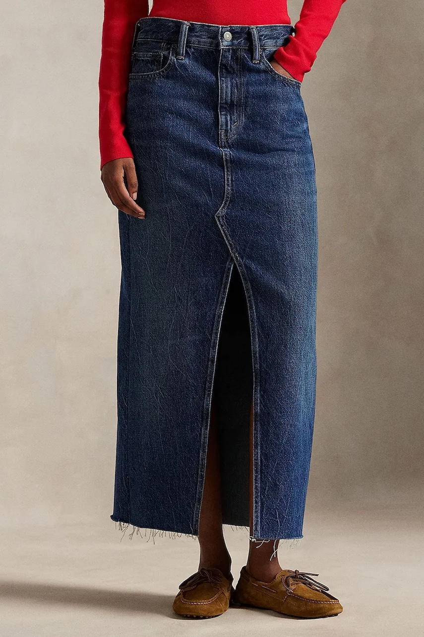 Džínová sukně Polo Ralph Lauren