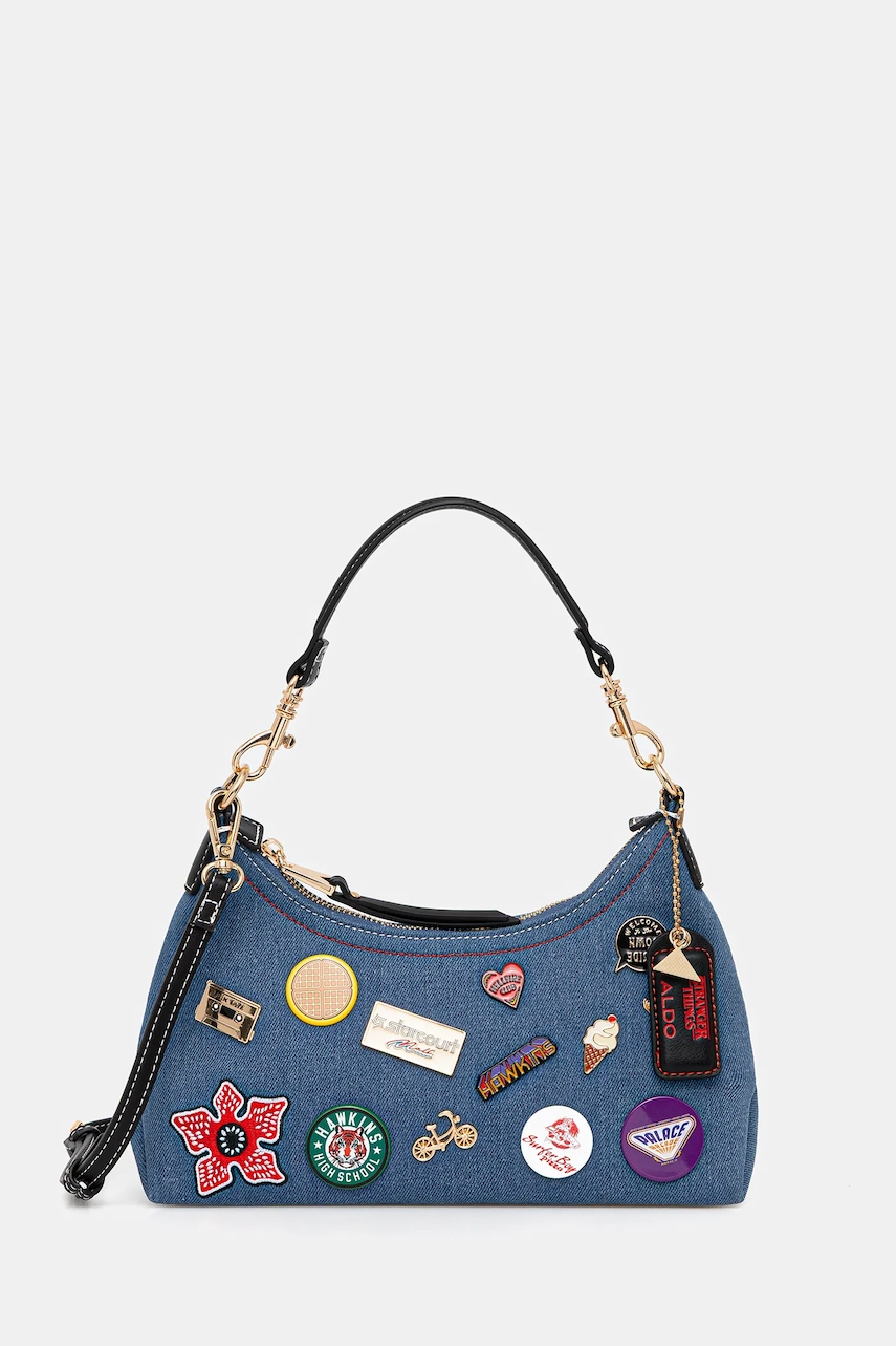 Džínová taška Aldo modrá barva, CITYOFHAWKINS.407