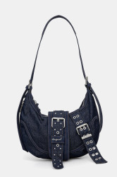 Džínová taška Desigual BINDELLA CA tmavomodrá barva, 25WAXD24