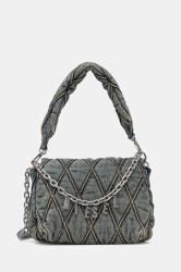 Džínová taška Diesel CHARM-D CHARM-D modrá barva, X09596.P5570