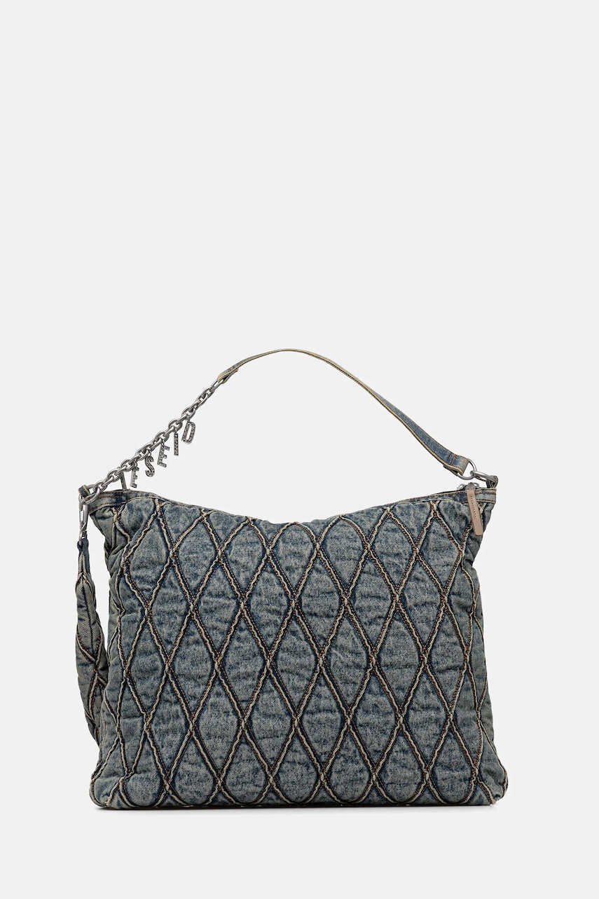 Džínová taška Diesel CHARM-D CHARM-D modrá barva, X10363.P5570