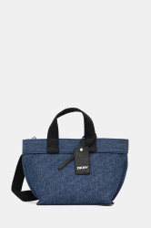 Džínová taška Dkny modrá barva, R52AVJ49