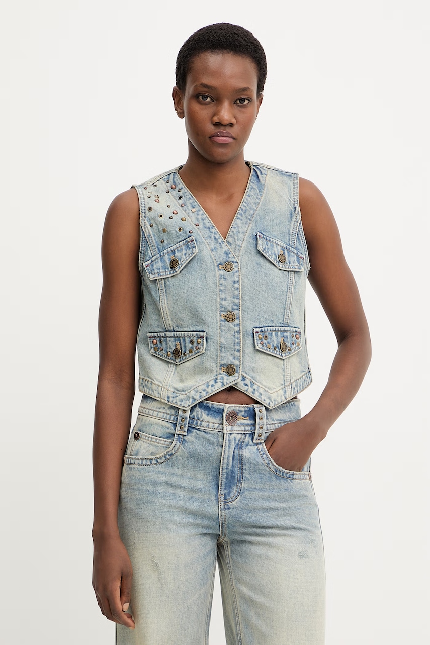 Džínová vesta Miss Sixty