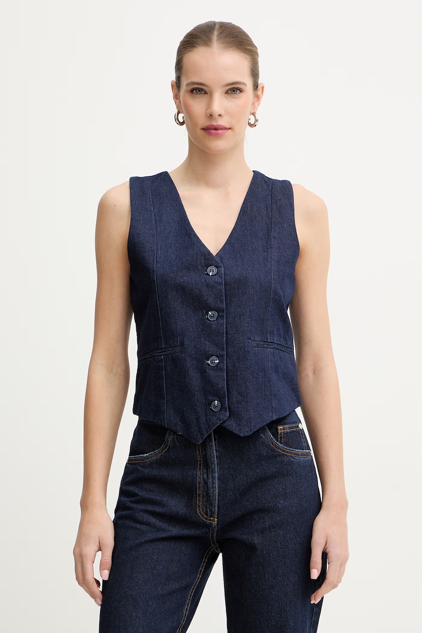 Džínová vesta Silvian Heach KALANE