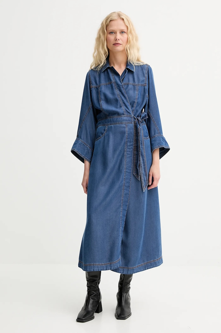 Džínové šaty MUNTHE PRESCOTT
