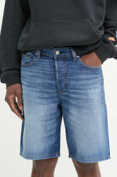 Džínové šortky Diesel REGULAR-SHORT pánské, modrá barva, A06430.0DBEL