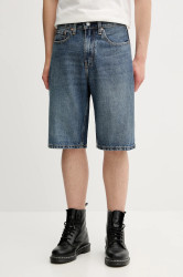 Džínové šortky Levi's pánské, modrá barva, 39434