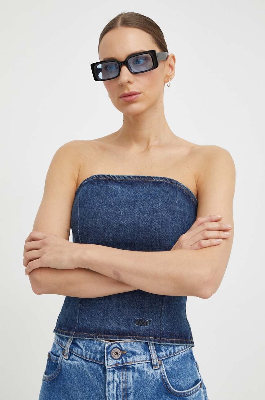 Džínový top Won Hundred