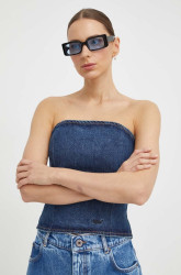 Džínový top Won Hundred