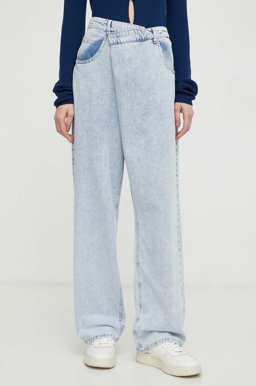 Džíny 2NDDAY 2ND Fennec TT - Denim Poesy