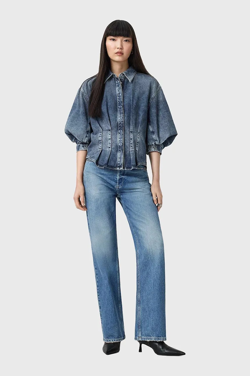 Džíny AllSaints BROOKLYN dámské, high waist, W027ED