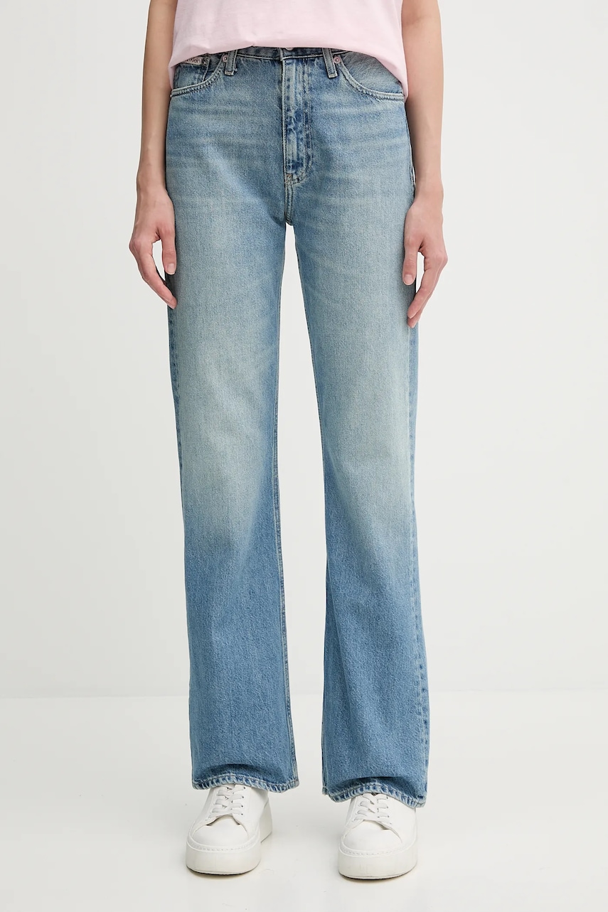 Džíny Calvin Klein Jeans dámské, high waist, J20J225127