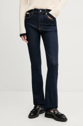 Džíny Calvin Klein Jeans dámské, high waist, LV047D732G