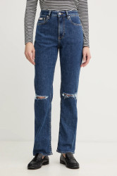 Džíny Calvin Klein Jeans dámské, high waist, LV047E614G