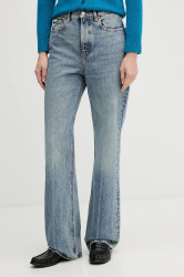 Džíny Calvin Klein Jeans dámské, high waist, LV047E708G
