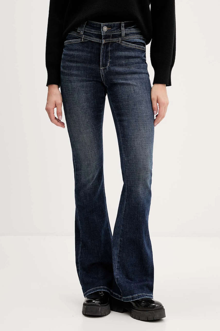 Džíny Desigual FLAIRY dámské, high waist, 25WWDD09