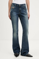 Džíny Diesel 1969 D-EBBEY L.34 dámské, high waist, A11005.09L96